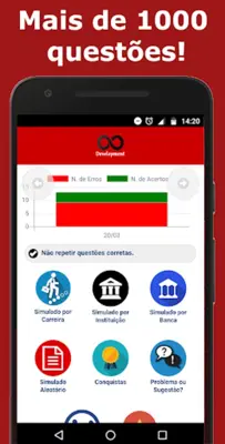 Simulado Informática android App screenshot 4